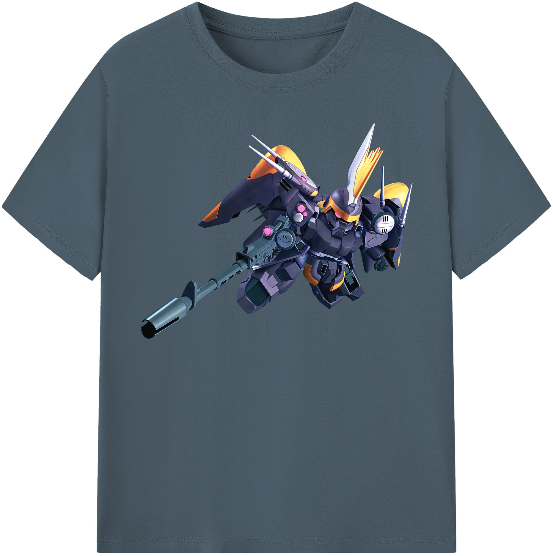 （画像用） 機動戦士ガンダム Mobile Suit Gundam 綿100％半袖Tシャツ（フロントプリント）